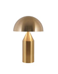 Bordlampe_Mushroom_Messing_H36_cm