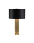 Tablelamp_Messing_Black_Lampshade
