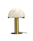 Bordlampe-Alabaster-Messing