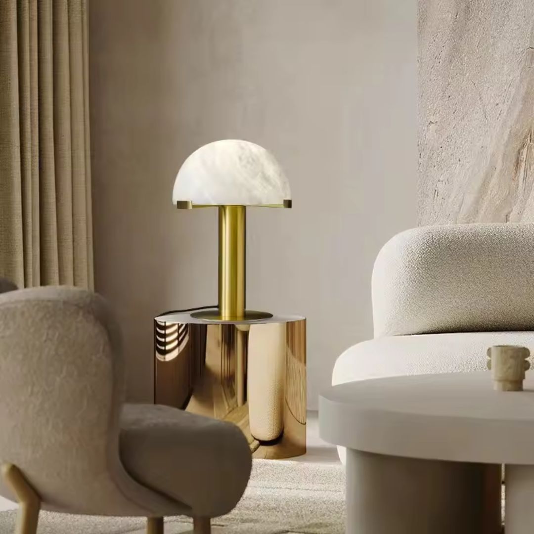 Bordlampe_Alabaster_Messing