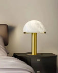 Bordlampe_Alabaster_Messing