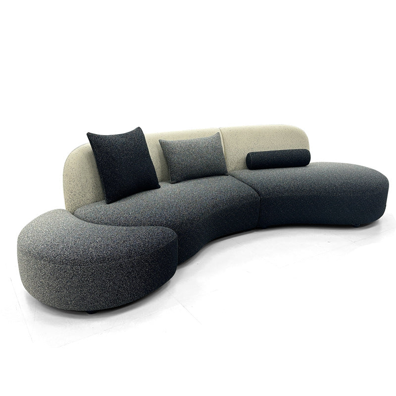 Flerfarvet sofa til det moderne hjem