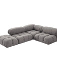 Hjoerne_Modulsofa-Bubble_Med_Puf_i_Lysegraa_i_Ruskind