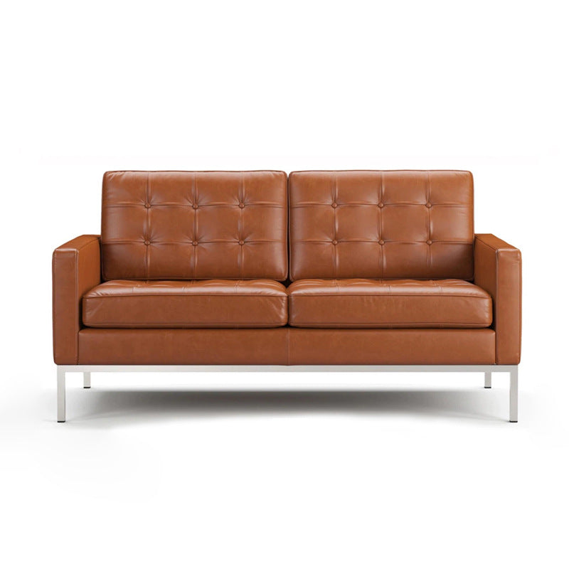 Klassisk cognac farvet sofa