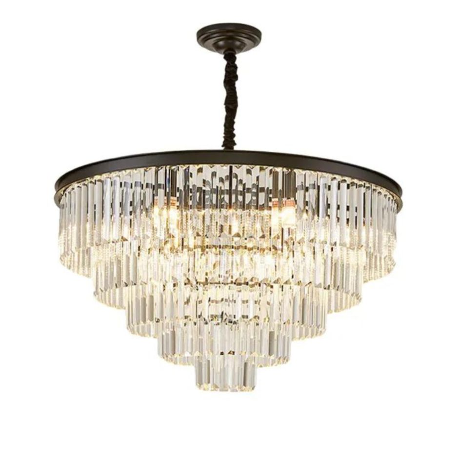 Krystallampe Tradition Klar 80 cm