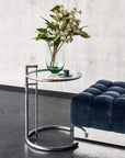 Sidebord_Rundt_i_rustfrit_stål