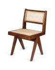 Stol_Rattan_Brun