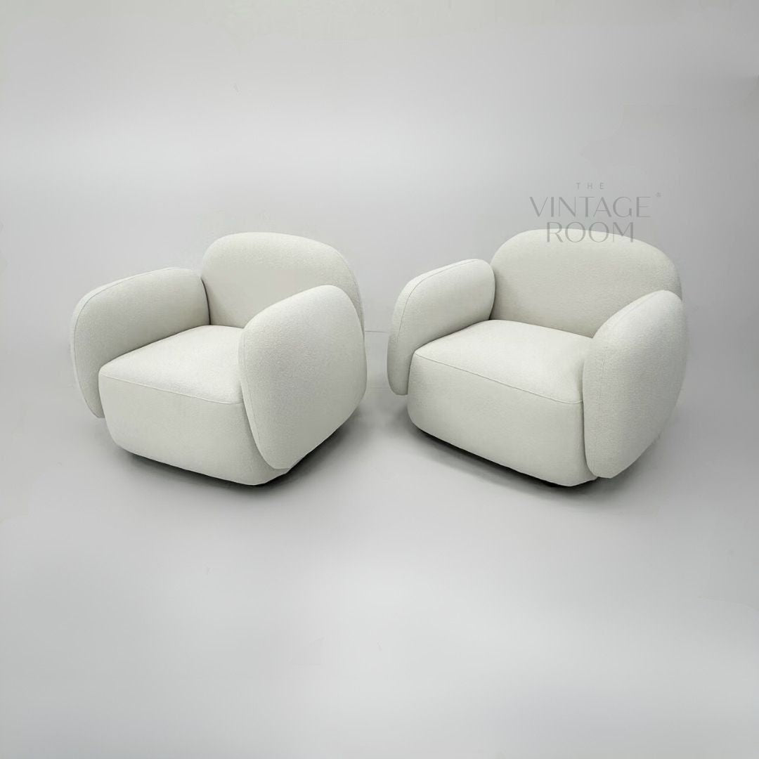 Loungestol Signature med skulpturelt design og luksuriøs polstring