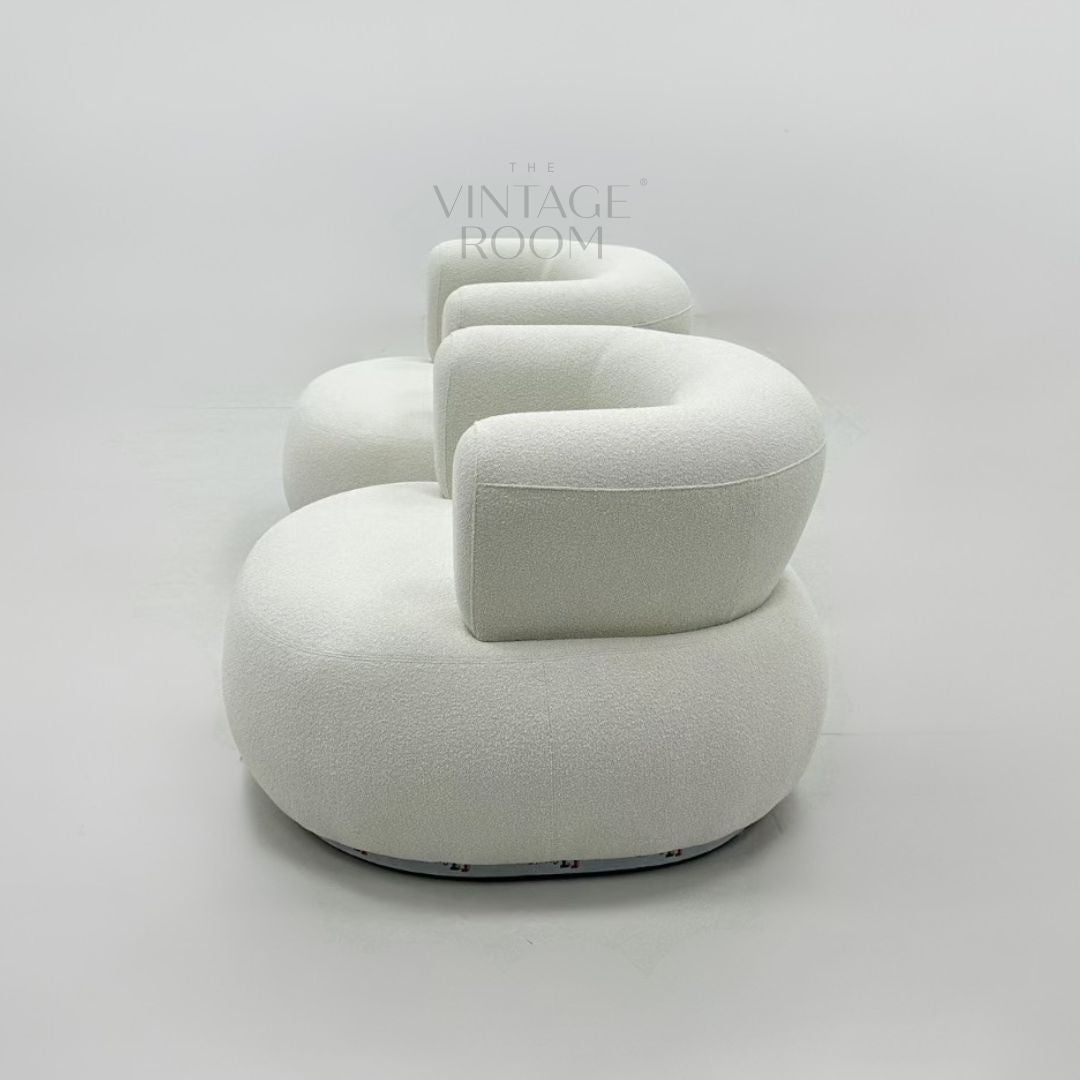 Luksuriøs og elegant loungestol med stilfuldt design til stuen