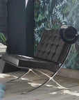 Loungestol_i_Laeder_Og_Poleret_Kromstel